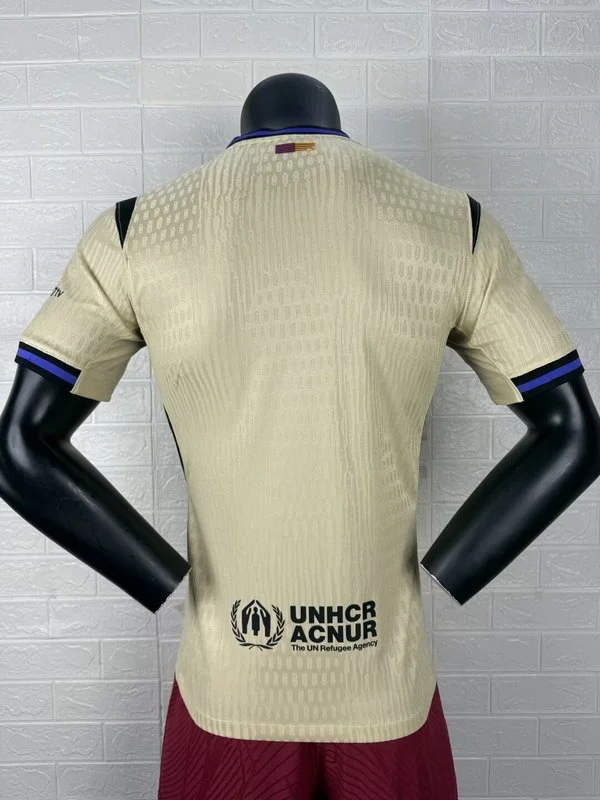 Camiseta FC Barcelona Dorado 2025-2026 dorsal