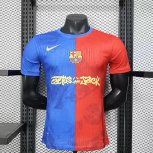 Camiseta FC Barcelona azul-rojo 2025-2026