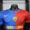 Camiseta FC Barcelona azul-rojo 2025-2026 cuello