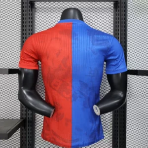 Camiseta FC Barcelona azul-rojo 2025-2026 dorsal