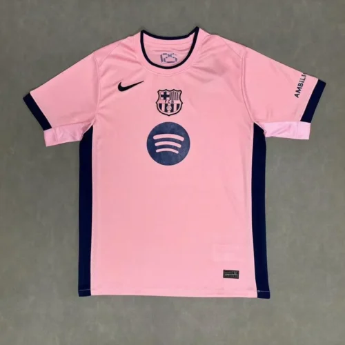 Camiseta FC Barcelona rosa 2025-2026