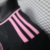 Camiseta Inter Miami Messi 2024-2025 Negro hombro