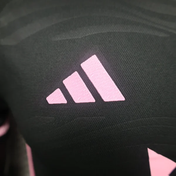 Camiseta Inter Miami Messi 2024-2025 Negro logo