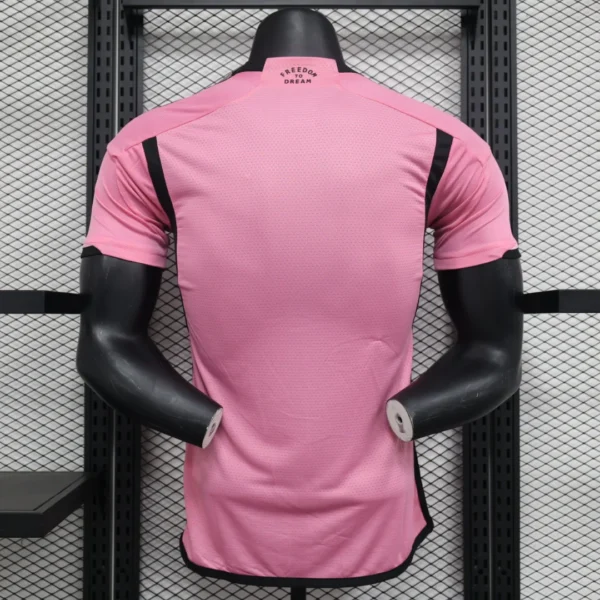 Camiseta Inter Miami Messi 2024-2025 Rosa dorsal
