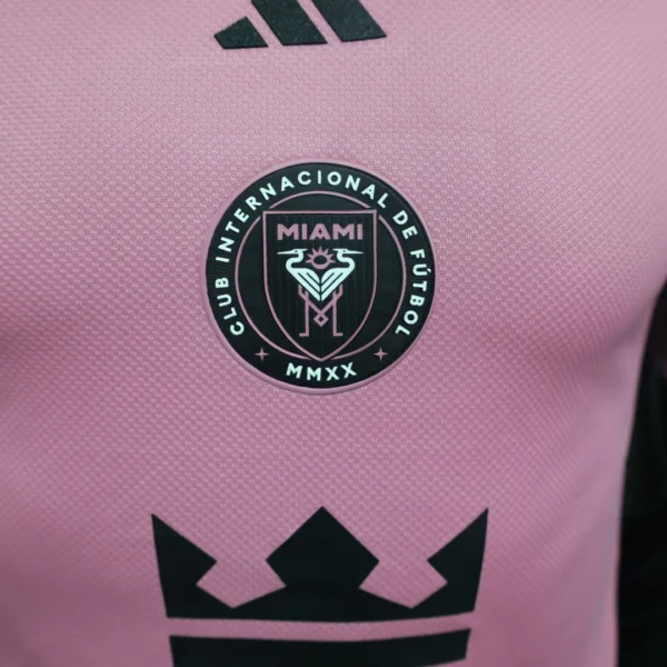 Camiseta Inter Miami Messi 2024-2025 Rosa escudo