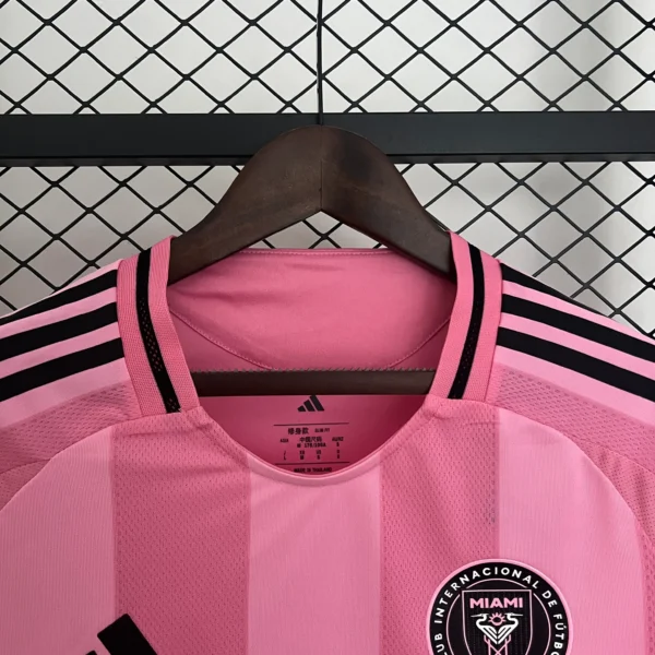 Camiseta Inter Miami Messi 2025-2026 Rosa cuello