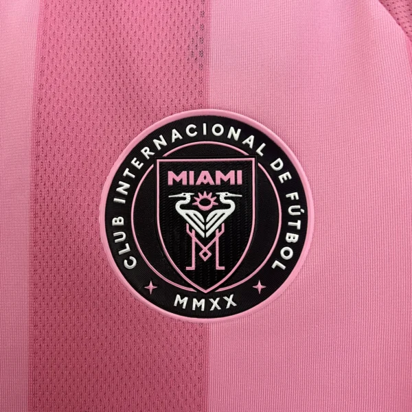 Camiseta Inter Miami Messi 2025-2026 Rosa escudo