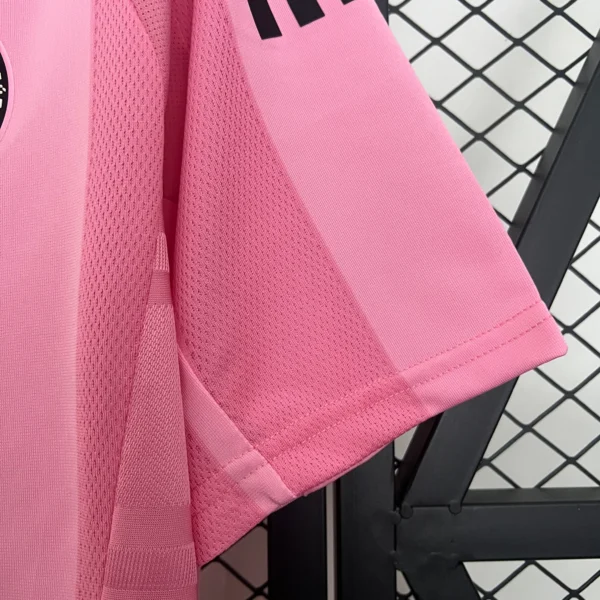 Camiseta Inter Miami Messi 2025-2026 Rosa manga