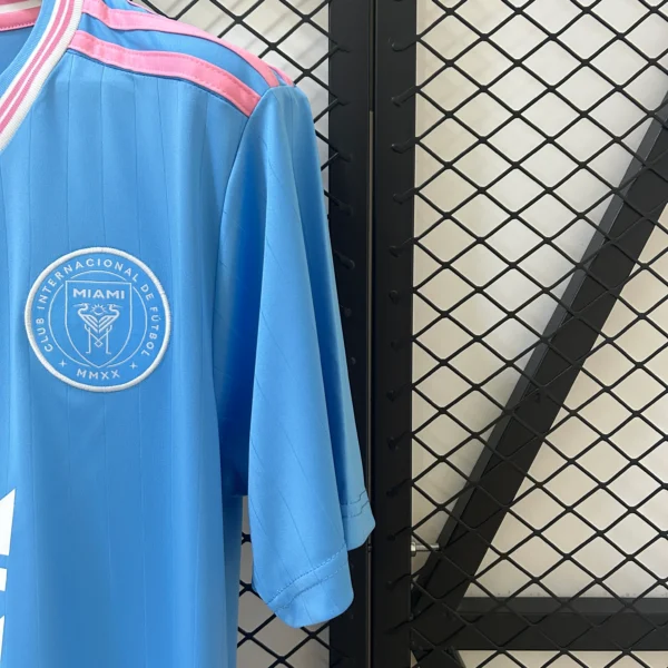Camiseta Inter Miami Messi 2025-2026 celeste mang