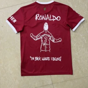 Camiseta Manchester United Ronaldo 2021-2022 dorsal