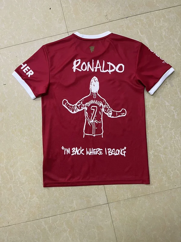 Camiseta Manchester United Ronaldo 2021-2022 dorsal