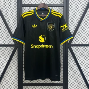 Camiseta Manchester United negra 2025-2026