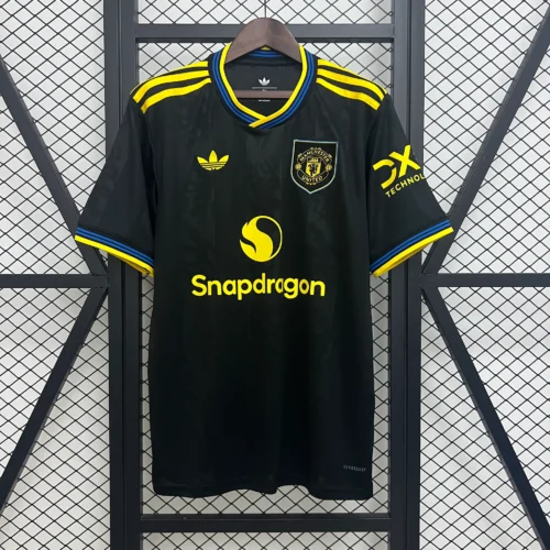Camiseta Manchester United negra 2025-2026