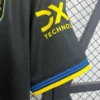 Camiseta Manchester United negra 2025-2026 manga