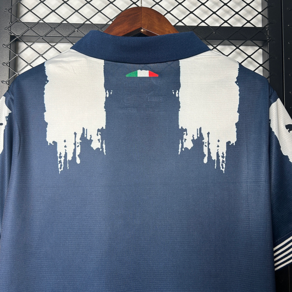 Camiseta Monterrey Mundial de Clubes 2025 cuello anterior