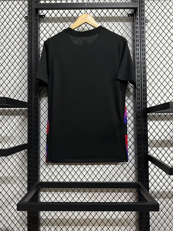 Camiseta Negra Inglaterra 2025-2026 dorsal