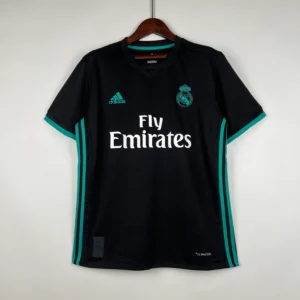 Camiseta Negra Real Madrid 2017-2018 Ronaldo