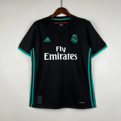 Camiseta Negra Real Madrid 2017-2018 Ronaldo