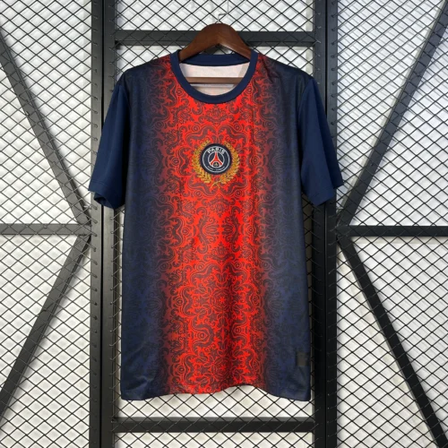 Camiseta Paris Saint Germain 2025-2026 azul-rojo