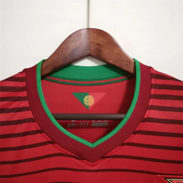 Camiseta Portugal Mundial 2014 Ronaldo cuello