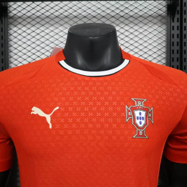 Camiseta Portugal Ronaldo 2025 cuello