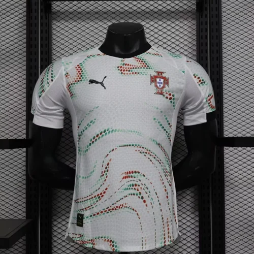 Camiseta Portugal blanca 2025
