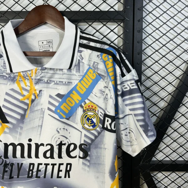 Camiseta Real Madrid 2025-2026 Historia manga