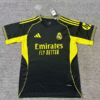 Camiseta Real Madrid 2025-2026 negro-amarillo