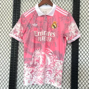 Camiseta Real Madrid Rosa 2025-2026 Dragon
