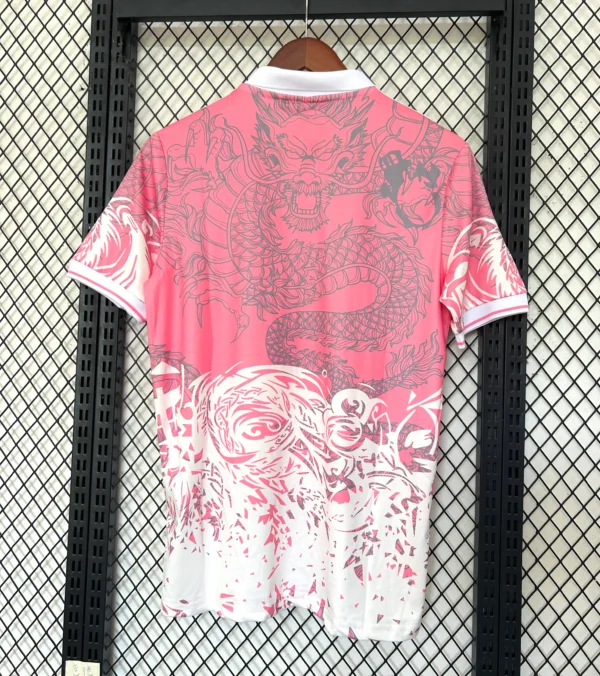 Camiseta Real Madrid Rosa 2025-2026 Dragon dorsal