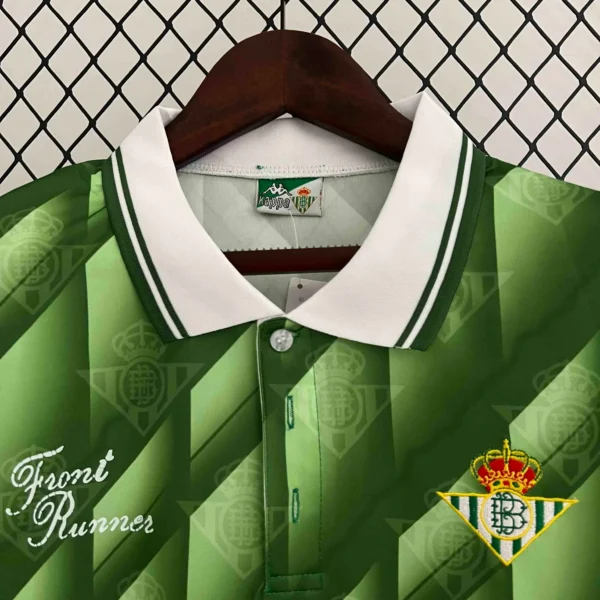 Camiseta Retro Real Betis Alfonso 1993-1994 cuello