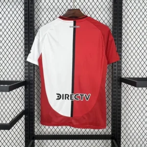 Camiseta River Plate Rojo-Blanco 2025-2026 dorsal