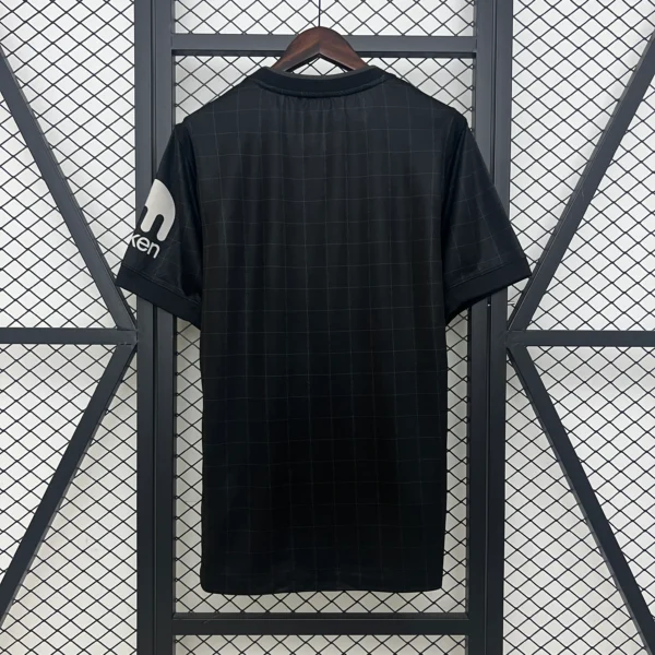 Camiseta Tottenham 2025-2026 Negra dorsal