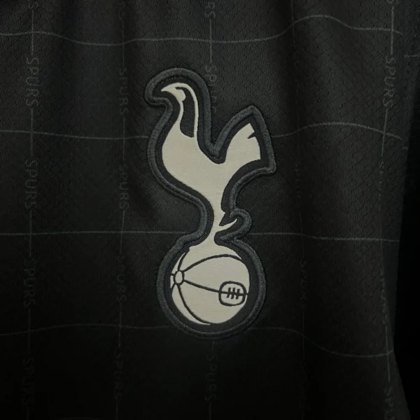 Camiseta Tottenham 2025-2026 Negra escudo
