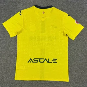 Camiseta Villarreal amarillo 2025-2026 dorsal