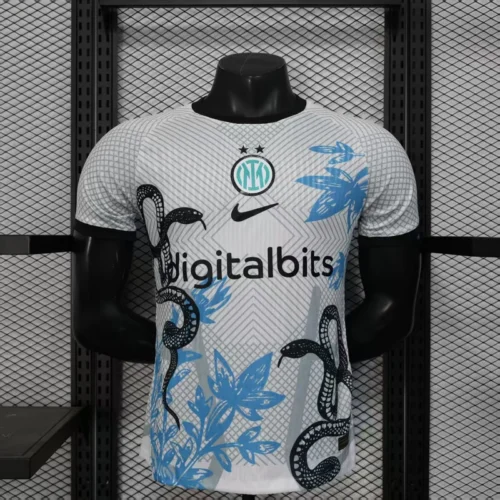 Camiseta blanca Inter Milan serpiente 2025-2026