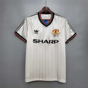 Camiseta blanca Manchester United 1982-1983