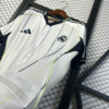 Camiseta blanca retro Real Madrid US Pack 2025 lateral