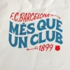 Camiseta casual Yamal blanca FC Barcelona 2025-2026 atras