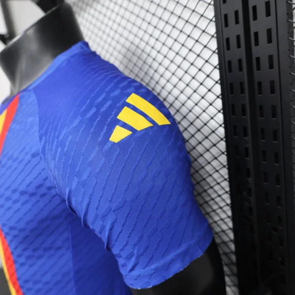 Camiseta entrenamiento España 2024 azul manga-1
