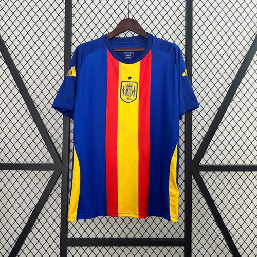 Camiseta entrenamiento España azul 2024