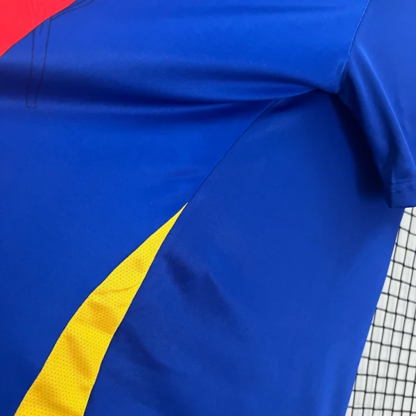 Camiseta entrenamiento España azul 2024 lateral