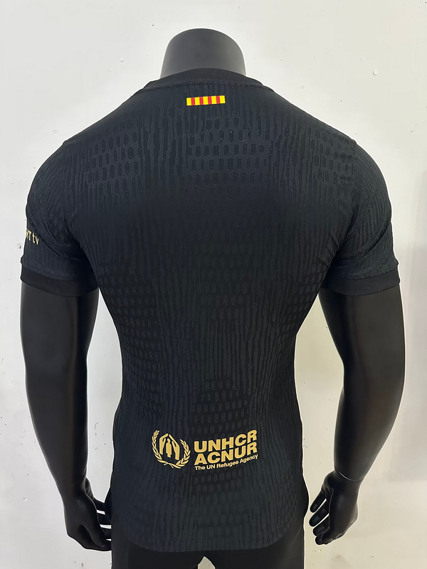 Camiseta negra FC Barcelona 2025-2026 dorsal