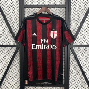 Camiseta retro AC Milan 2015-2016 Roja-Negra