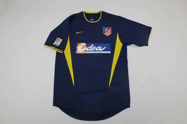 Camiseta retro Atletico Madrid 2002-2003 Azul