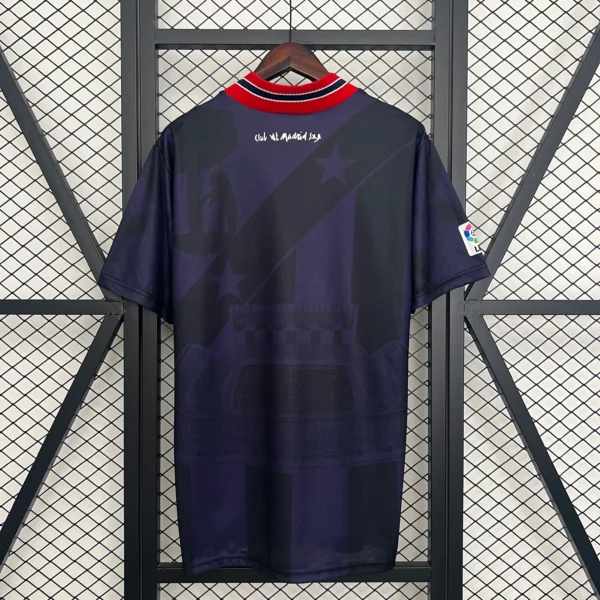 Camiseta retro Atletico Madrid Azul 1995-1996 dorsal