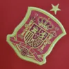 Camiseta retro España Roja 2018 Iniesta escudo