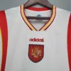 Camiseta retro España blanca 1996 cuello