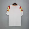 Camiseta retro España blanca 1996 dorsal