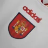 Camiseta retro España blanca 1996 escudo